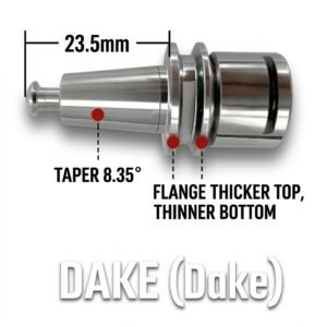 SO10 TR11 CNC Tool Holder Dake Brand Compatible Taper 8.35 Degree