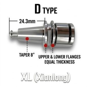 ISO10 TR11 CNC Tool Holder Dake Brand Compatible Taper 8.35 Degree