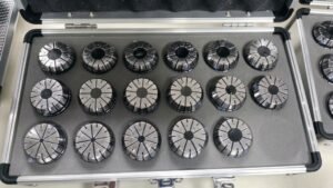 High precision ER collet set packed in aluminum box case for CNC milling machine tool holder